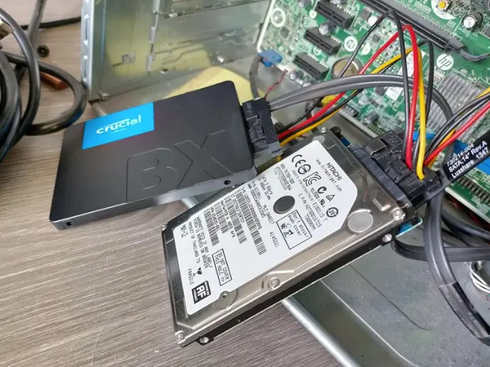 changement de disque dur
